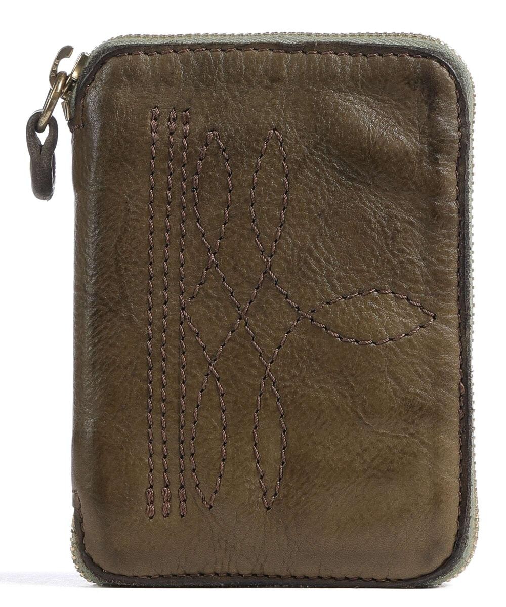 Кошелек из зерненой яловой кожи Campomaggi, зеленый
Кошелек из зерненой яловой кожи Campomaggi, зеленый