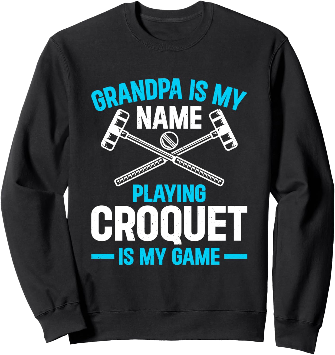 Толстовка с надписью «Дедушка-крокетист» Playing Croquet Grandpa Croquet Player, черный
Толстовка с надписью «Дедушка-крокетист» Playing Croquet Grandpa Croquet Player, черный