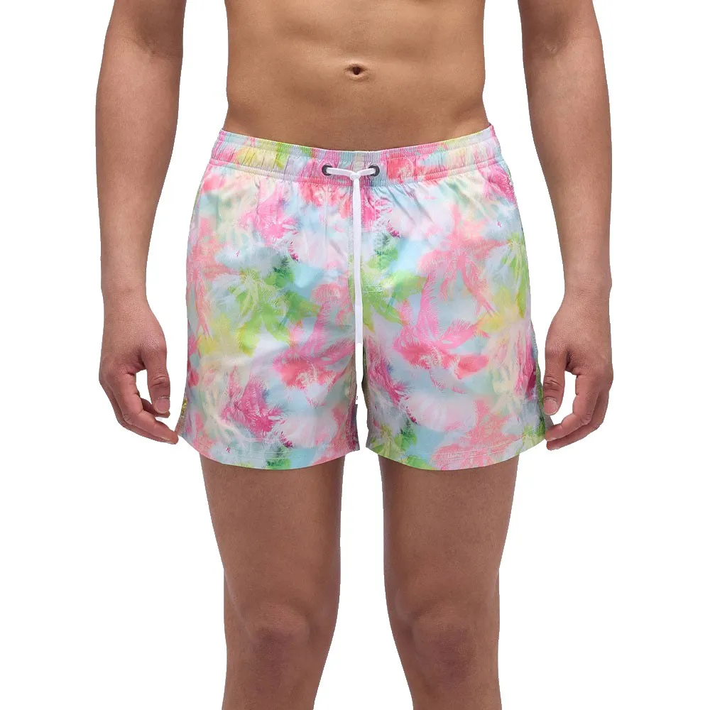 Шорты для плавания Sundek Elastic waist and misty palms print, мультиколор
Шорты для плавания Sundek Elastic waist and misty palms print, мультиколор