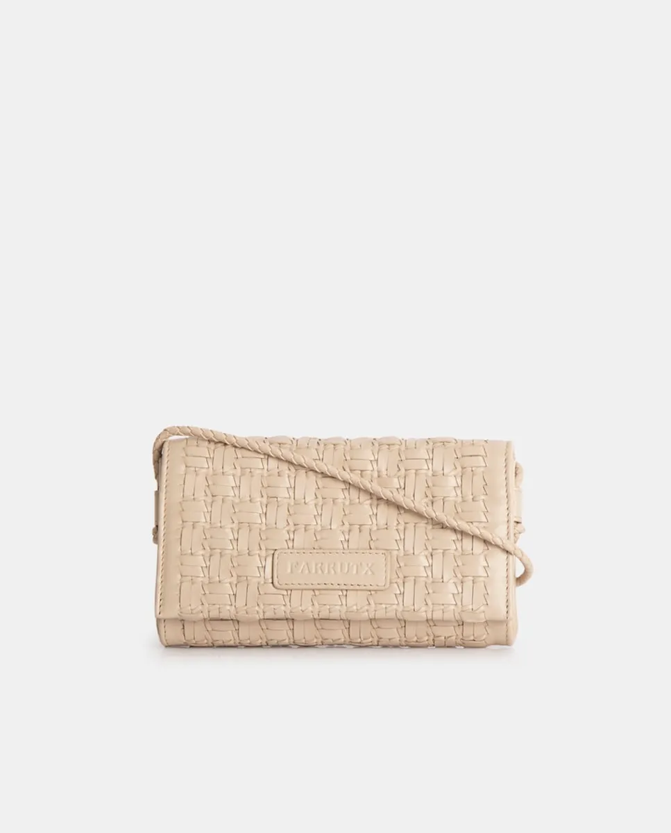 Сумка кросс-боди через плечо из плетеной кожи наппа Farrutx, пастельно-розовый
Сумка кросс-боди через плечо из плетеной кожи наппа Farrutx, пастельно-розовый