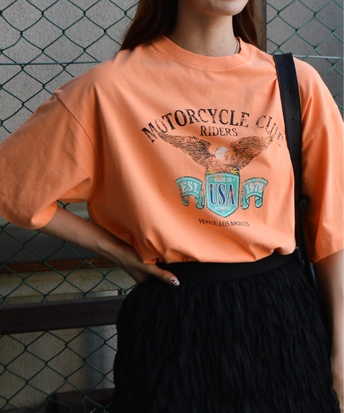 Футболка с пигментным принтом Spiritoso, оранжевый
Футболка с пигментным принтом Spiritoso, оранжевый