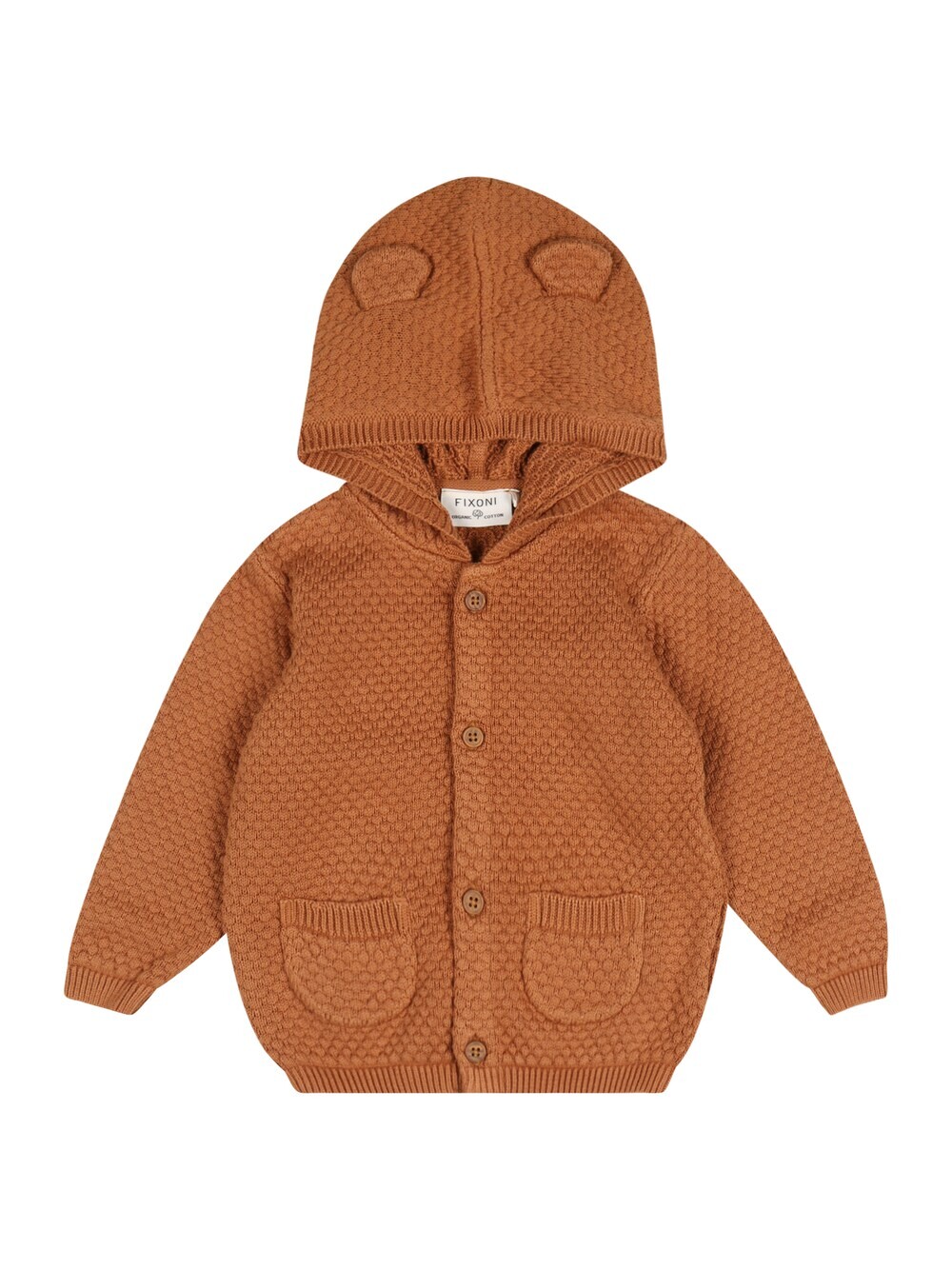 Вязаный кардиган Fixoni, светло-коричневый
Вязаный кардиган Fixoni, светло-коричневый
