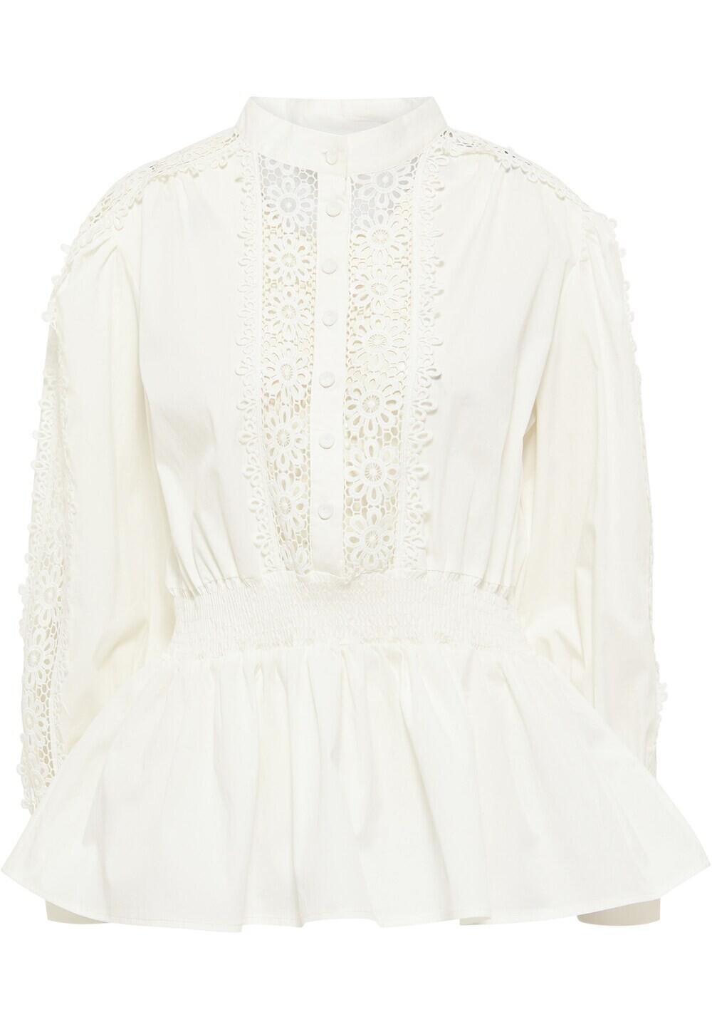 Блузка Faina, шерсть белая
Блузка Faina, шерсть белая