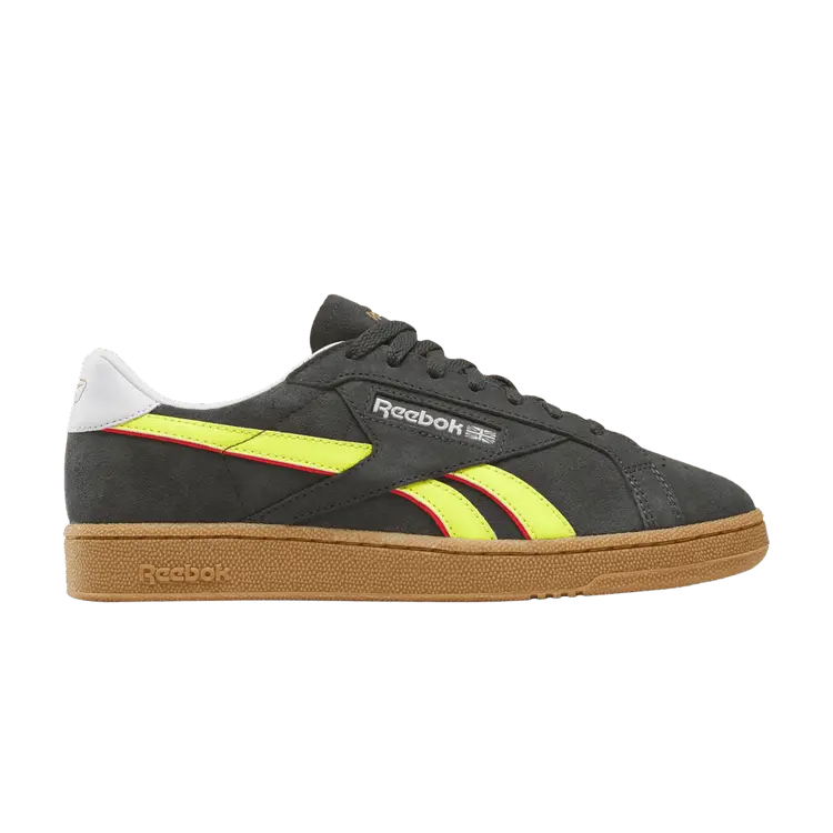 Кроссовки Club C Grounds UK 'Black Electric Yellow Gum', черный 
Кроссовки Club C Grounds UK 'Black Electric Yellow Gum', черный