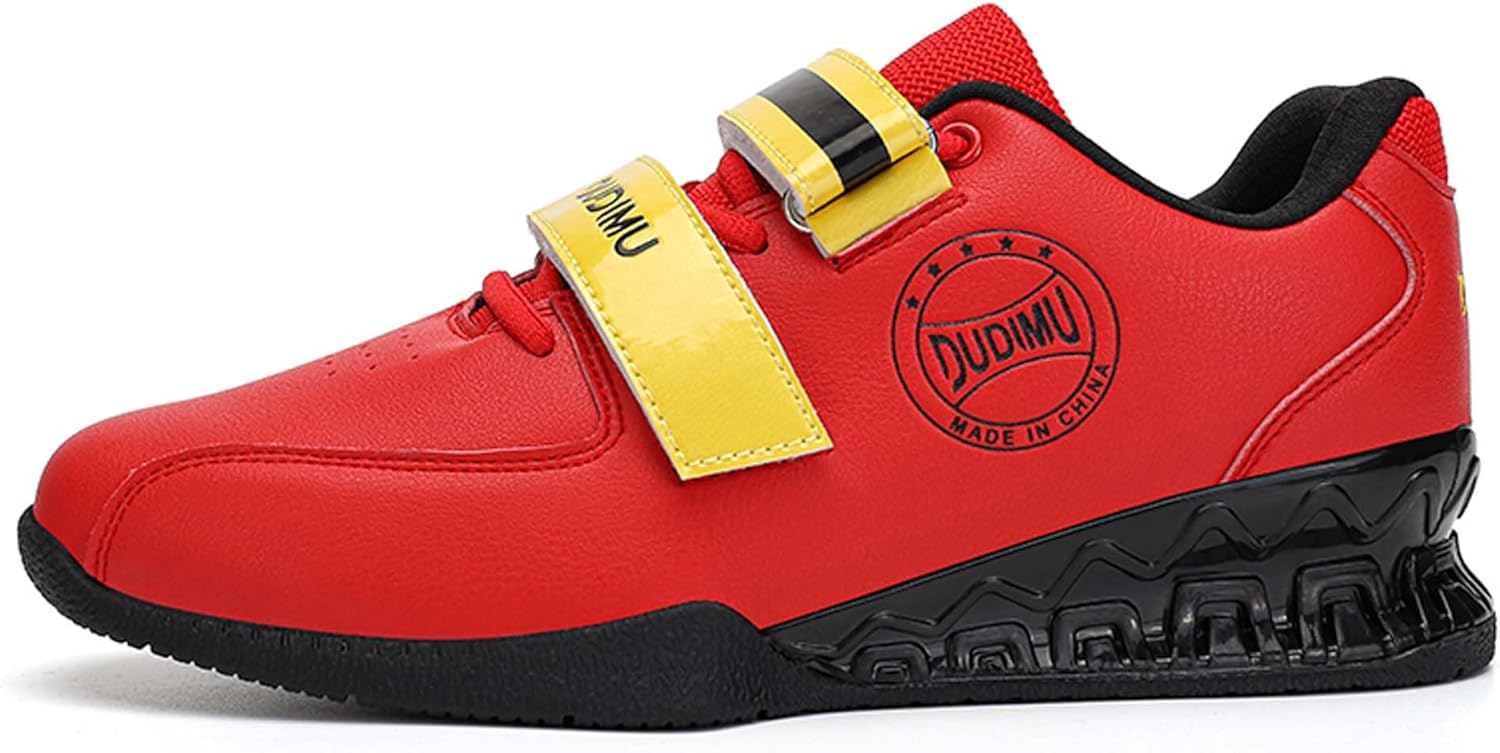 Кроссовки для тяжелой атлетики, кроссовки для приседаний, туфли с тяжелым тягом, модная спортивная обувь, ретро и простые классические мужские повседневные туфли Generic, красный
Кроссовки для тяжелой атлетики, кроссовки для приседаний, туфли с тяжелым тягом, модная спортивная обувь, ретро и простые классические мужские повседневные туфли Generic, красный