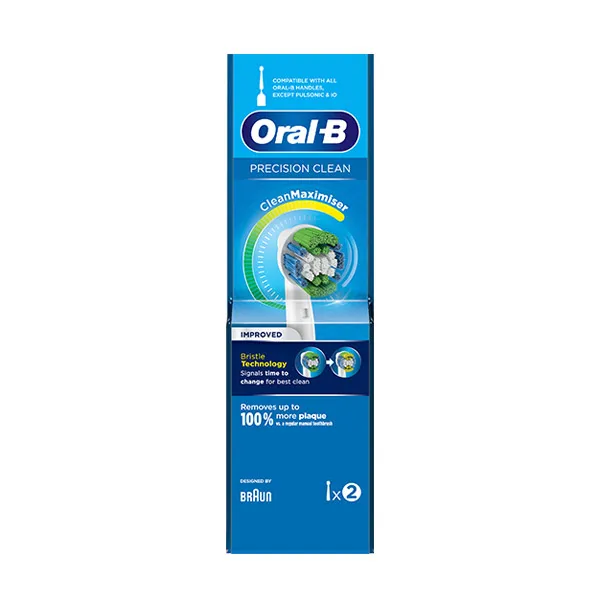 Сменная головка щетки Precision Clean Oral B, 2 UD
Сменная головка щетки Precision Clean Oral B, 2 UD