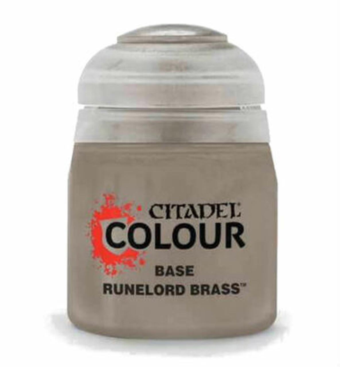 Аксессуары Citadel Base Paint: Runelord Brass (12ml)
Аксессуары Citadel Base Paint: Runelord Brass (12ml)