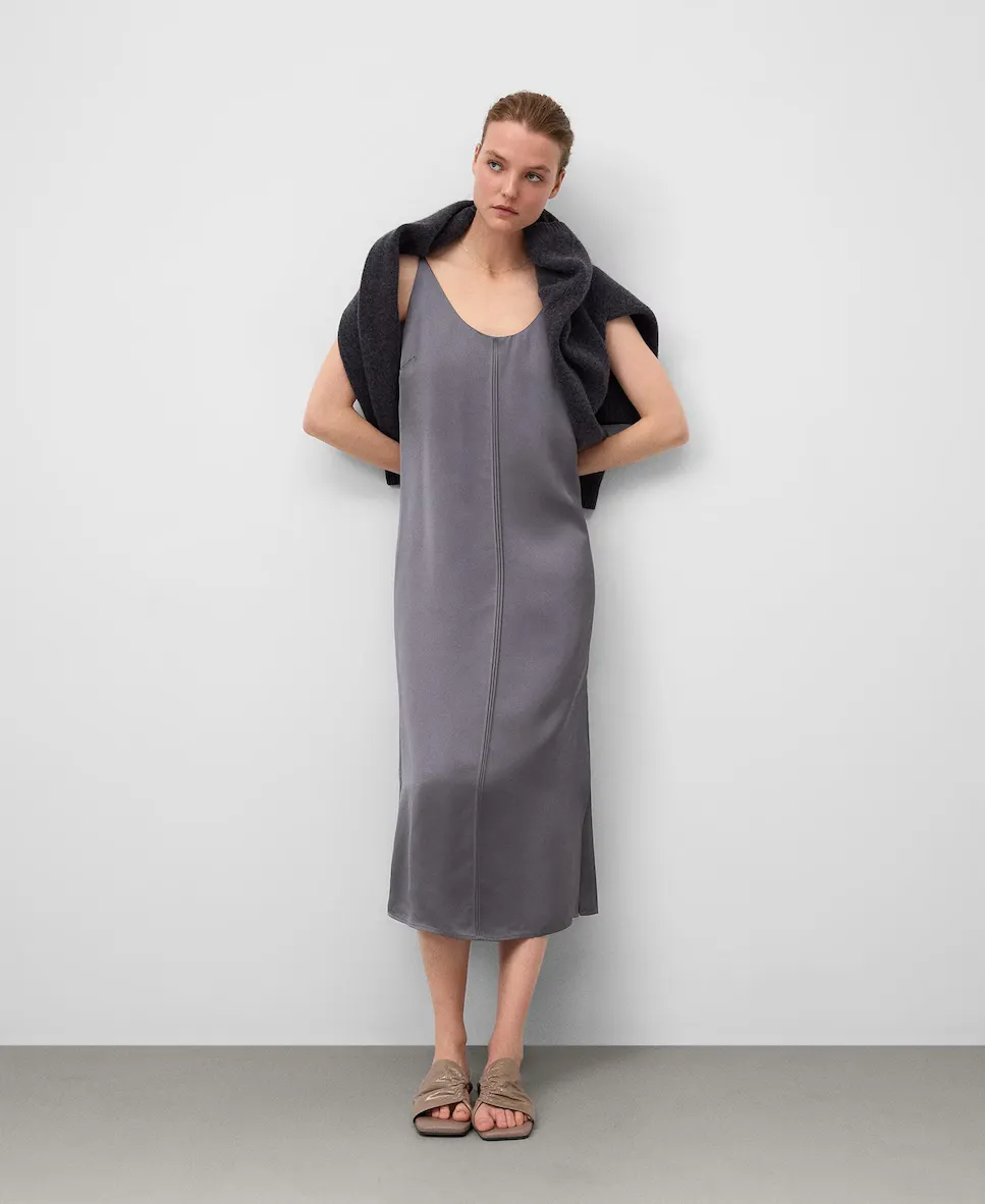 Платье-белье на бретелях Adolfo Dominguez, серый
Платье-белье на бретелях Adolfo Dominguez, серый