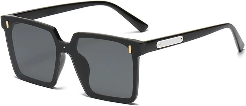 Солнцезащитные очки в крупной прямоугольной оправе для женщин и мужчин, винтажные солнцезащитные очки для мужчин и женщин, с антибликовым покрытием KTUCN, Black
Солнцезащитные очки в крупной прямоугольной оправе для женщин и мужчин, винтажные солнцезащитные очки для мужчин и женщин, с антибликовым покрытием KTUCN, Black