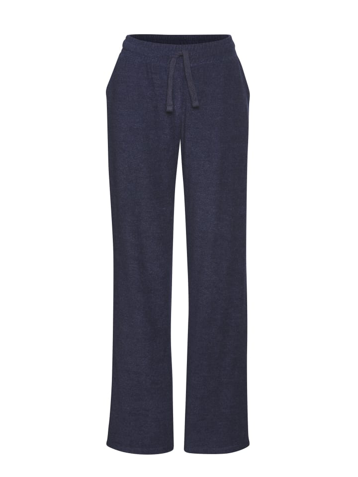Спортивные брюки темно-синего меланжевого цвета Vivance
Спортивные брюки темно-синего меланжевого цвета Vivance