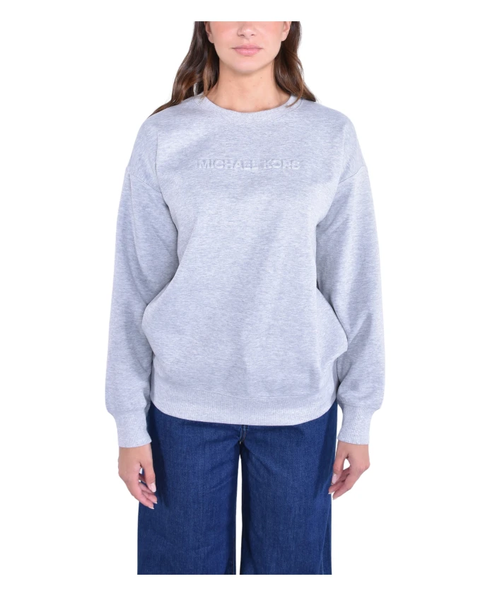 Повседневная толстовка с минимальным логотипом. Michael Kors, серый
Повседневная толстовка с минимальным логотипом. Michael Kors, серый