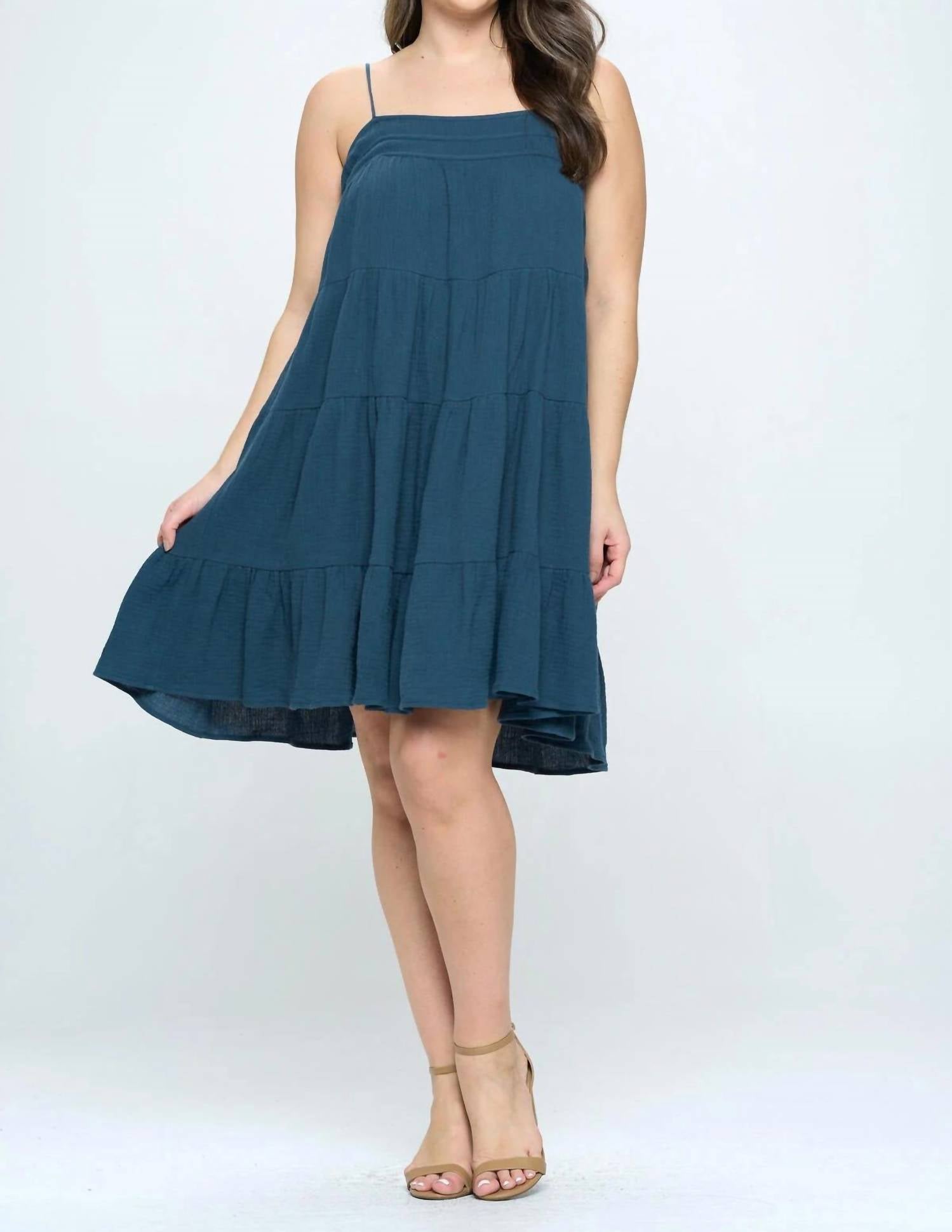 Платье Camila в бирюзовом цвете FINAL TOUCH
Платье Camila в бирюзовом цвете FINAL TOUCH