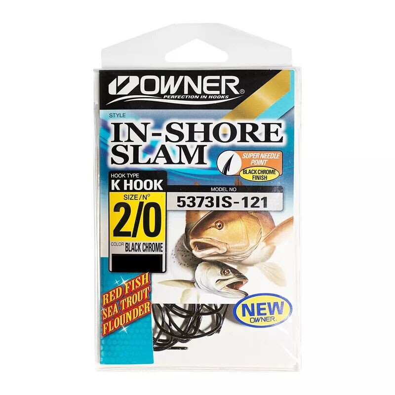 Owner K-Hook Inshore Slam, Упаковка крючков из 17 шт.
Owner K-Hook Inshore Slam, Упаковка крючков из 17 шт.