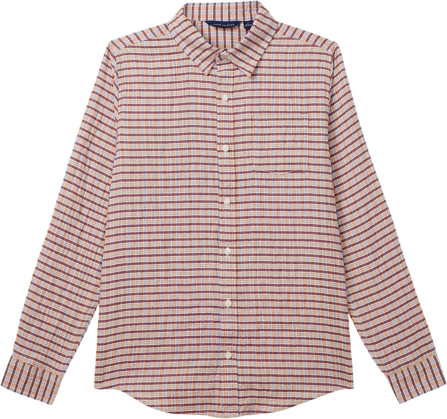 Топ из ткани в полоску из сирсакера Janie and Jack, Multicolor
Топ из ткани в полоску из сирсакера Janie and Jack, Multicolor