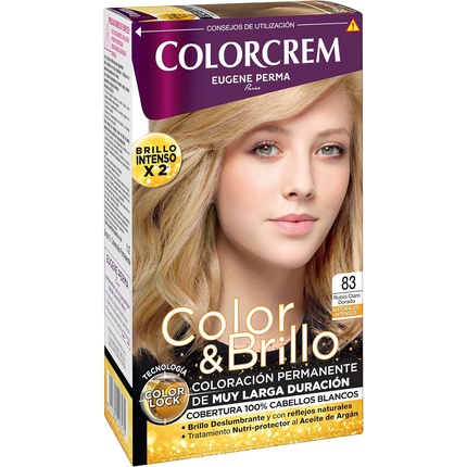 Светло-золотистый блонд-краситель № 83 Colorcrem
Светло-золотистый блонд-краситель № 83 Colorcrem