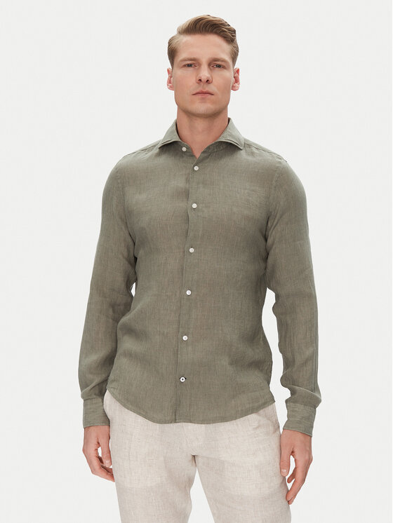 Рубашка облегающего кроя 17 JSH-146Pai-W 30046075 Joop!, зеленый
Рубашка облегающего кроя 17 JSH-146Pai-W 30046075 Joop!, зеленый