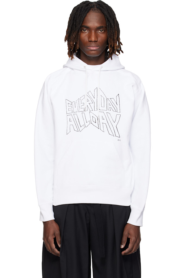 Худи с принтом «Geoff sacai», белый
Худи с принтом «Geoff sacai», белый