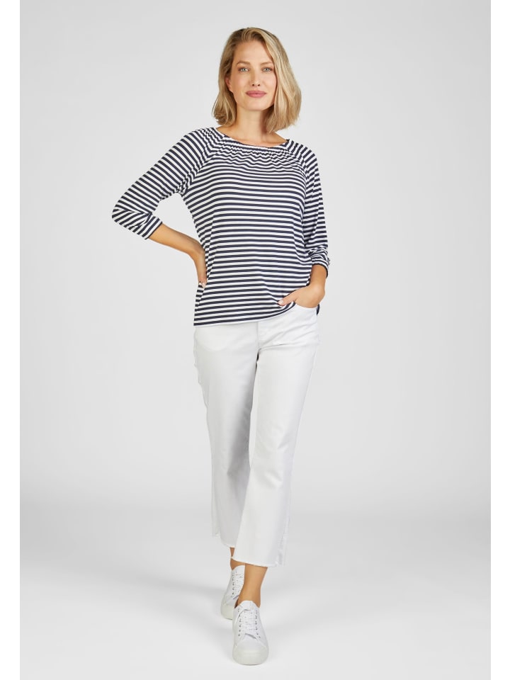 Полосатая футболка синего цвета Rabe
Полосатая футболка синего цвета Rabe