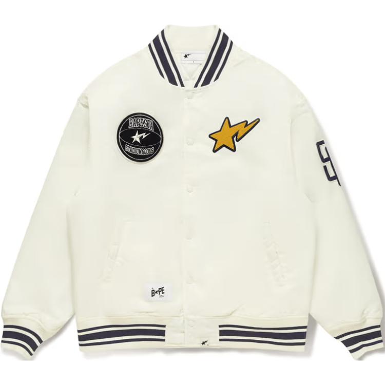 A BATHING APE Куртка-варенка Bape X Stadium Goods, Ivory White
A BATHING APE Куртка-варенка Bape X Stadium Goods, Ivory White