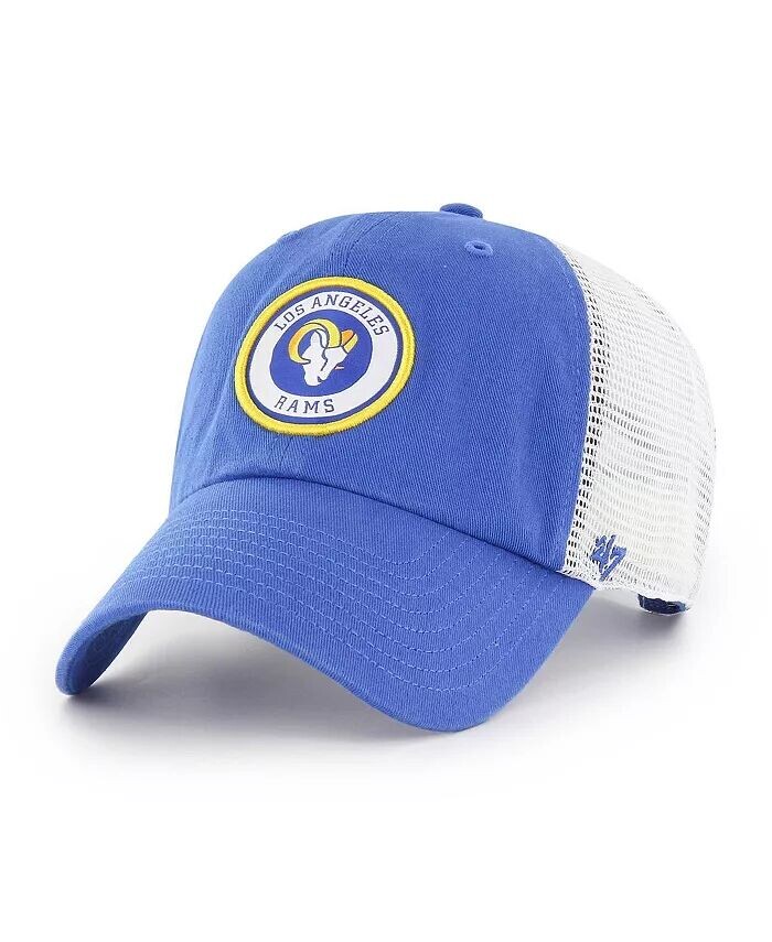 Мужская королевская белая кепка Los Angeles Rams Highline Clean Up Trucker Snapback '47 Brand, синий
Мужская королевская белая кепка Los Angeles Rams Highline Clean Up Trucker Snapback '47 Brand, синий