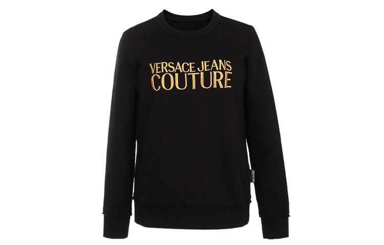 Свитшот с вышитым логотипом VERSACE JEANS COUTURE, черный
Свитшот с вышитым логотипом VERSACE JEANS COUTURE, черный