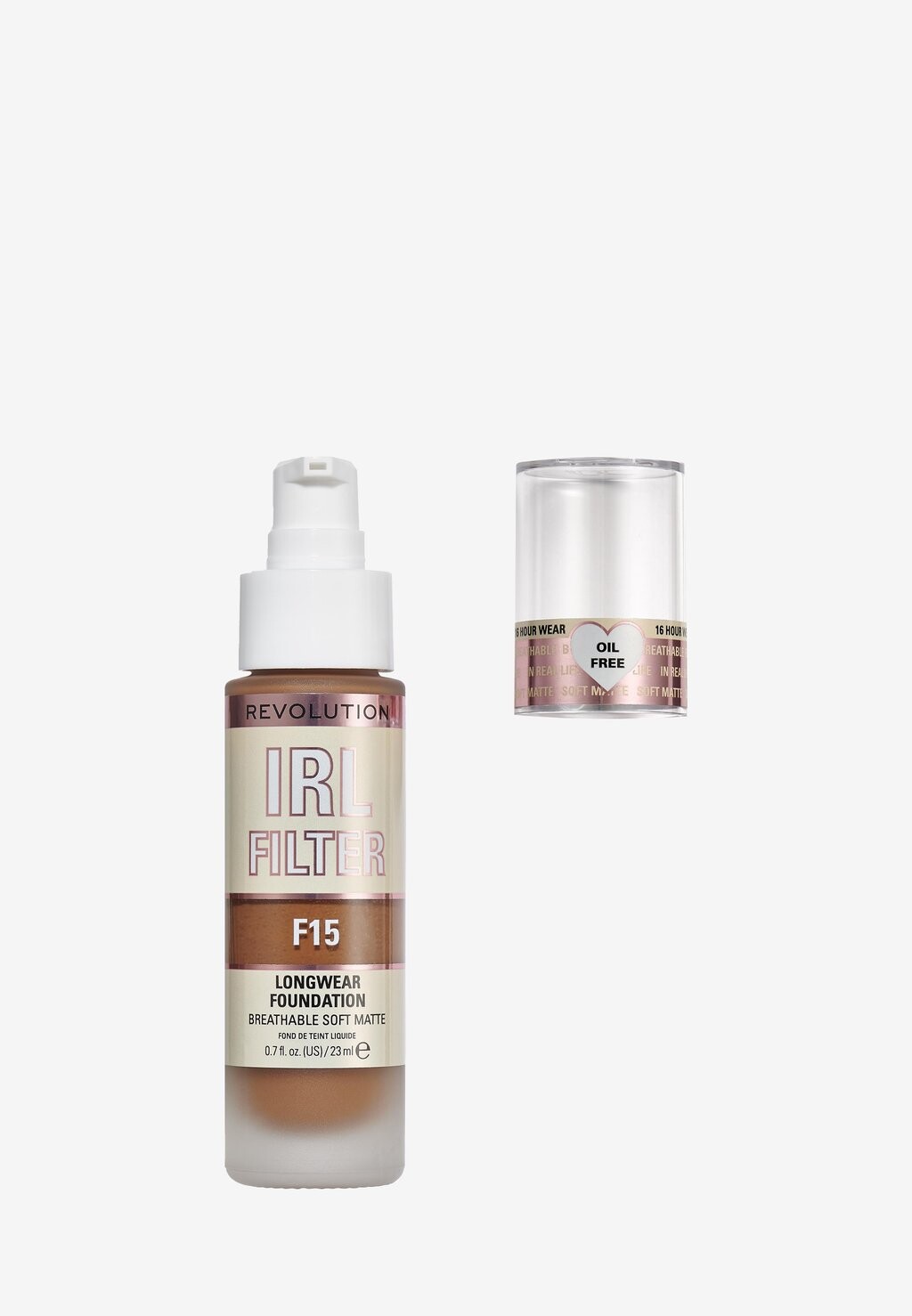 Тональный крем Irl Filter Longwear Foundation Makeup Revolution, цвет f15
Тональный крем Irl Filter Longwear Foundation Makeup Revolution, цвет f15