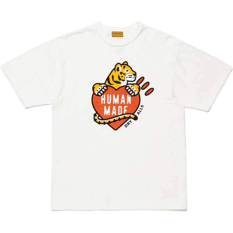 Футболка Tiger Heart HUMAN MADE, белый
Футболка Tiger Heart HUMAN MADE, белый