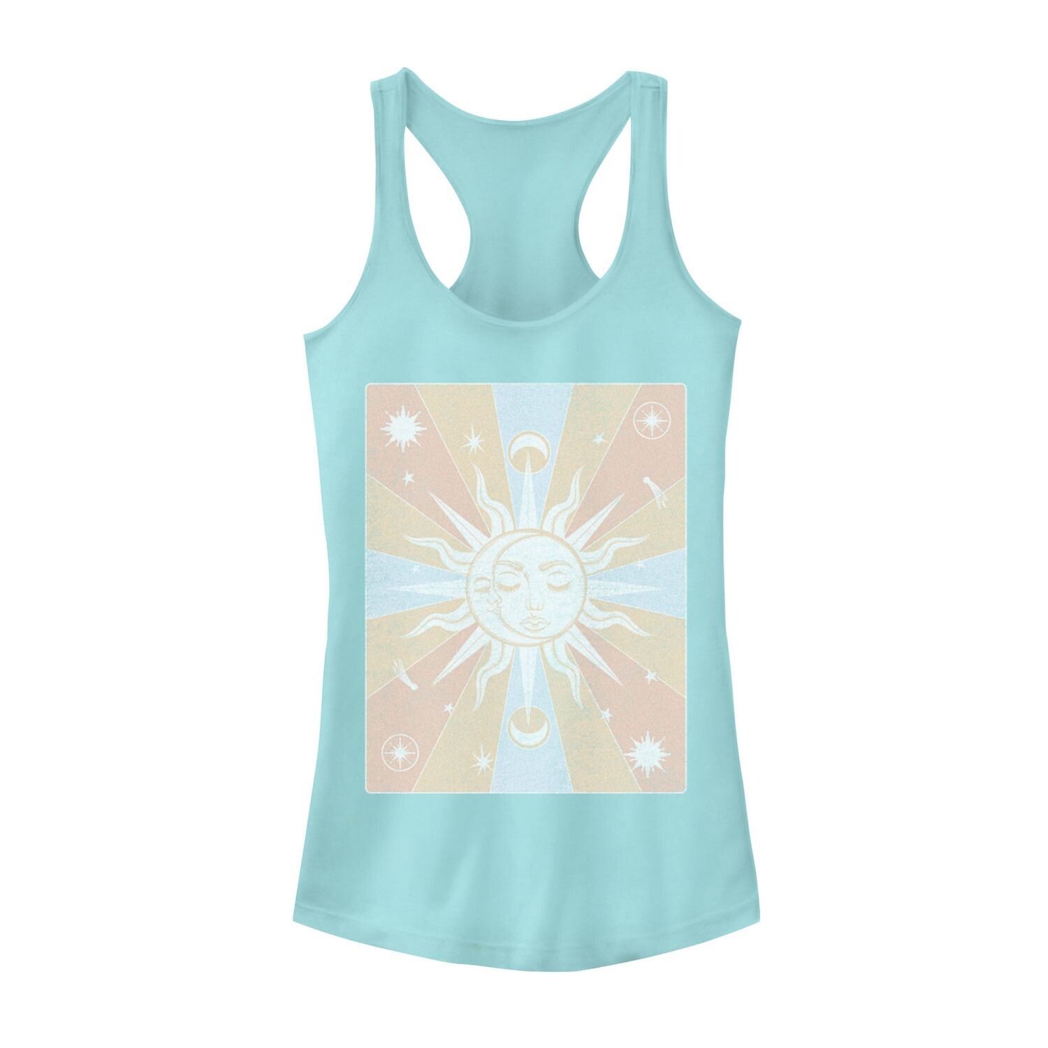 Танк с галактическим графическим изображением Солнца и Луны для юниоров