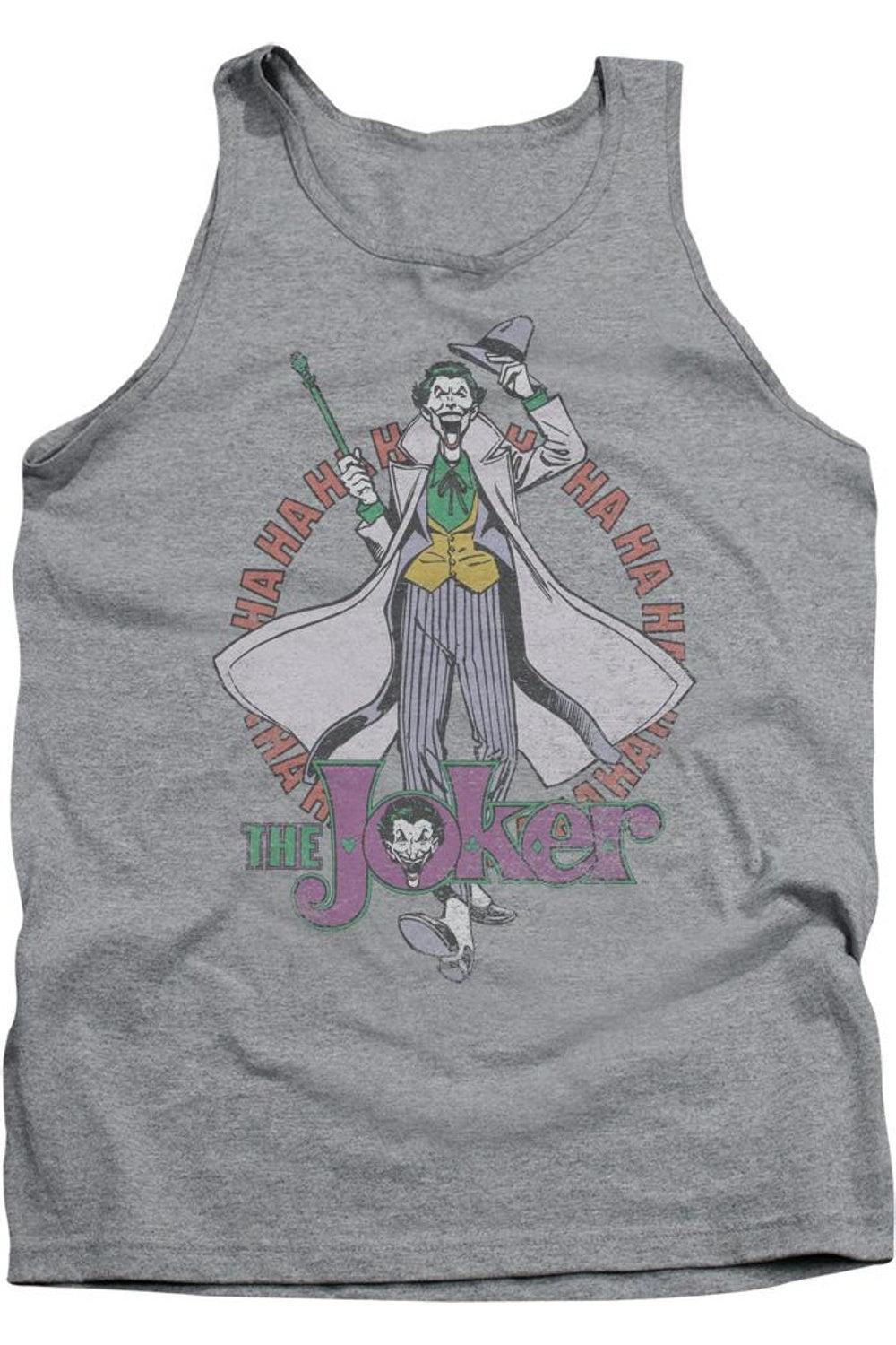 Майка для взрослых DC Comics Maniacal Gildan, цвет athletic heather
Майка для взрослых DC Comics Maniacal Gildan, цвет athletic heather