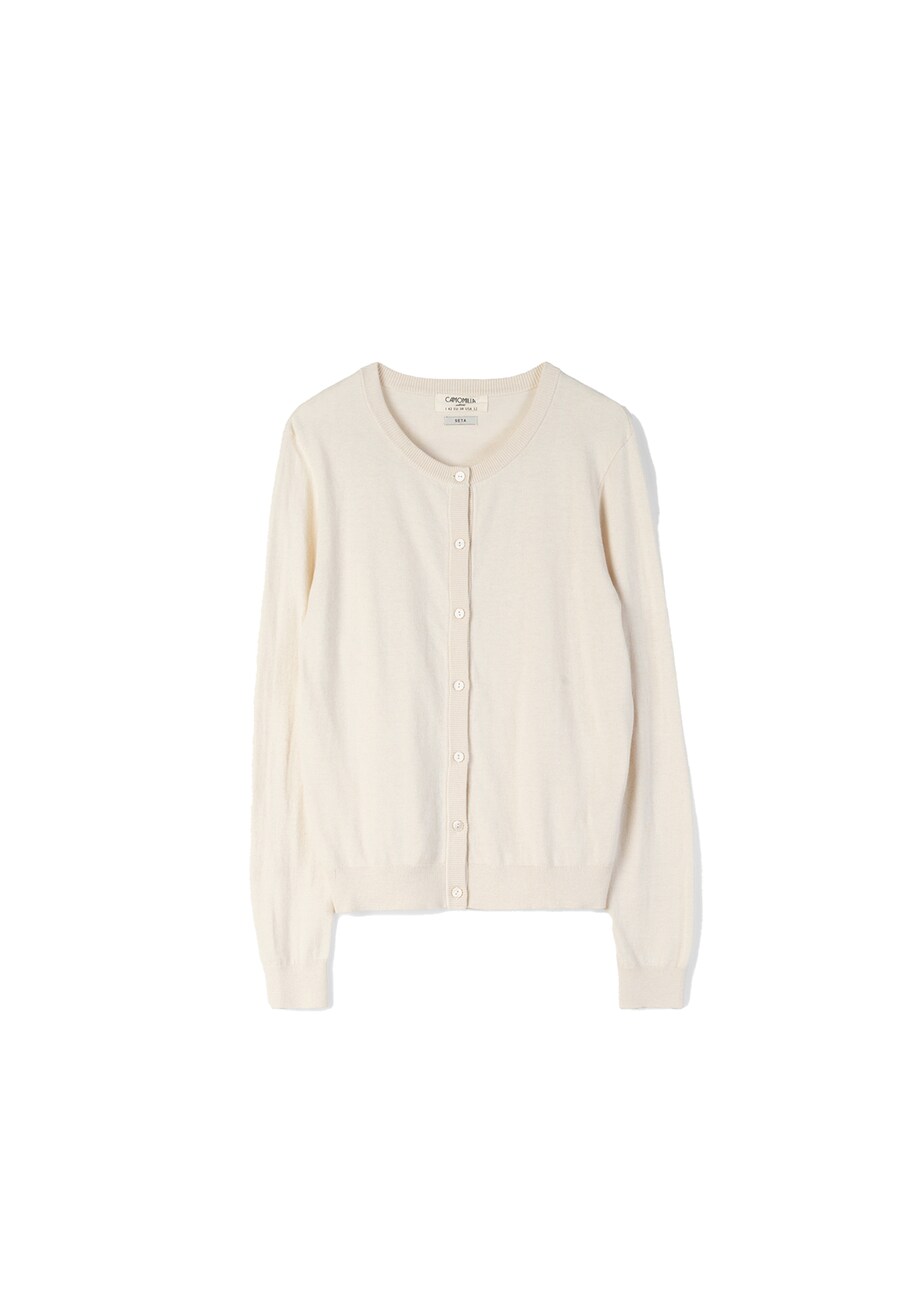 Вязаный кардиган Camomilla Italia, белый
Вязаный кардиган Camomilla Italia, белый