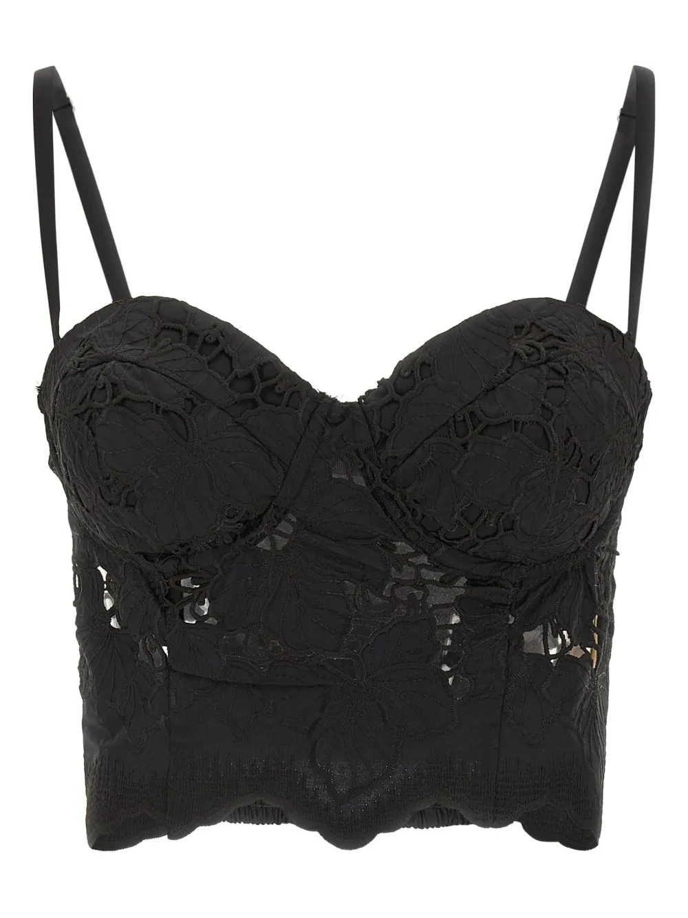 Топ Sonya из цветочного кружева L'Agence, черный
Топ Sonya из цветочного кружева L'Agence, черный