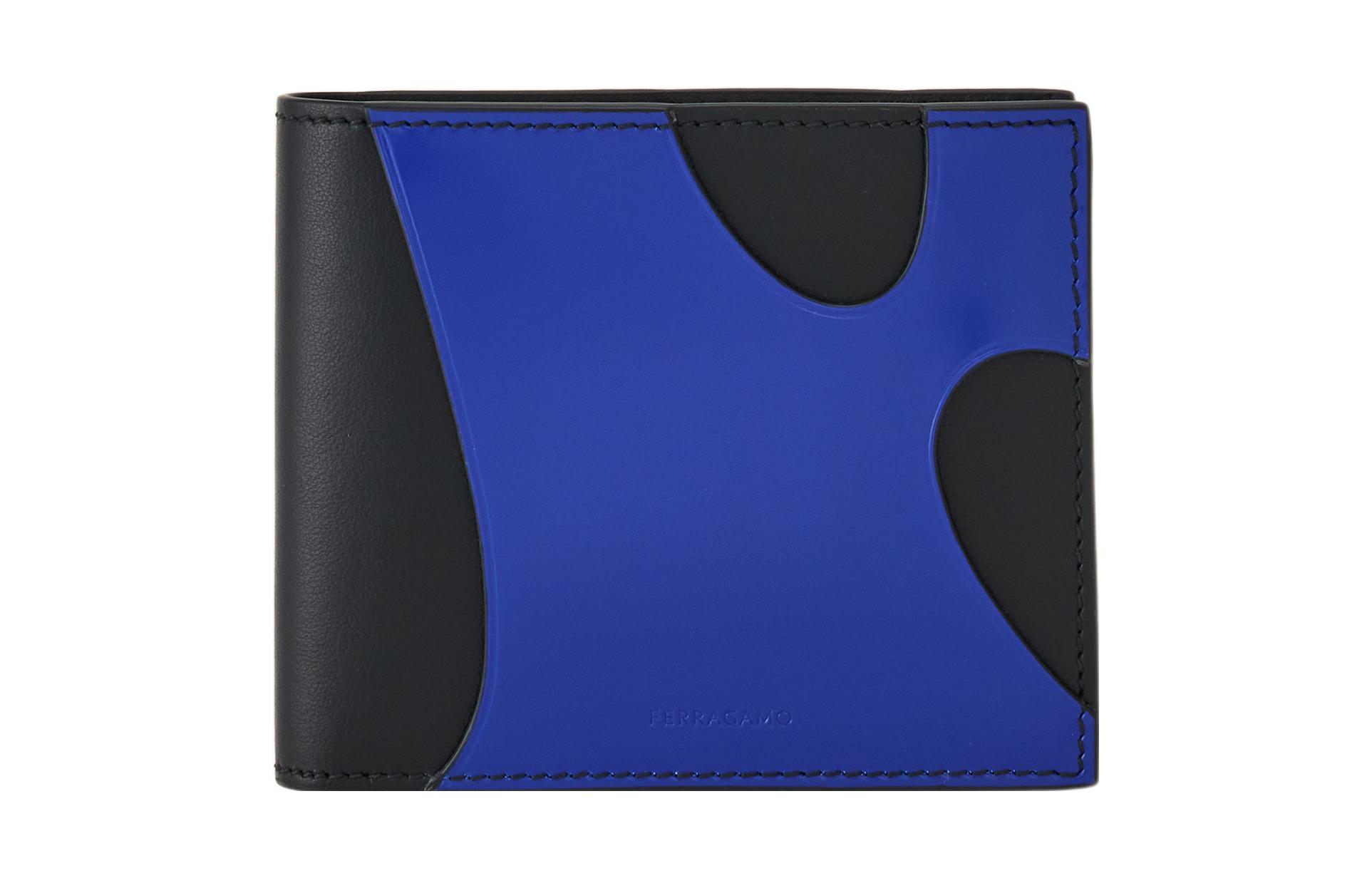 Ferragamo Кожаный бумажник мужской черно-синий
Ferragamo Кожаный бумажник мужской черно-синий