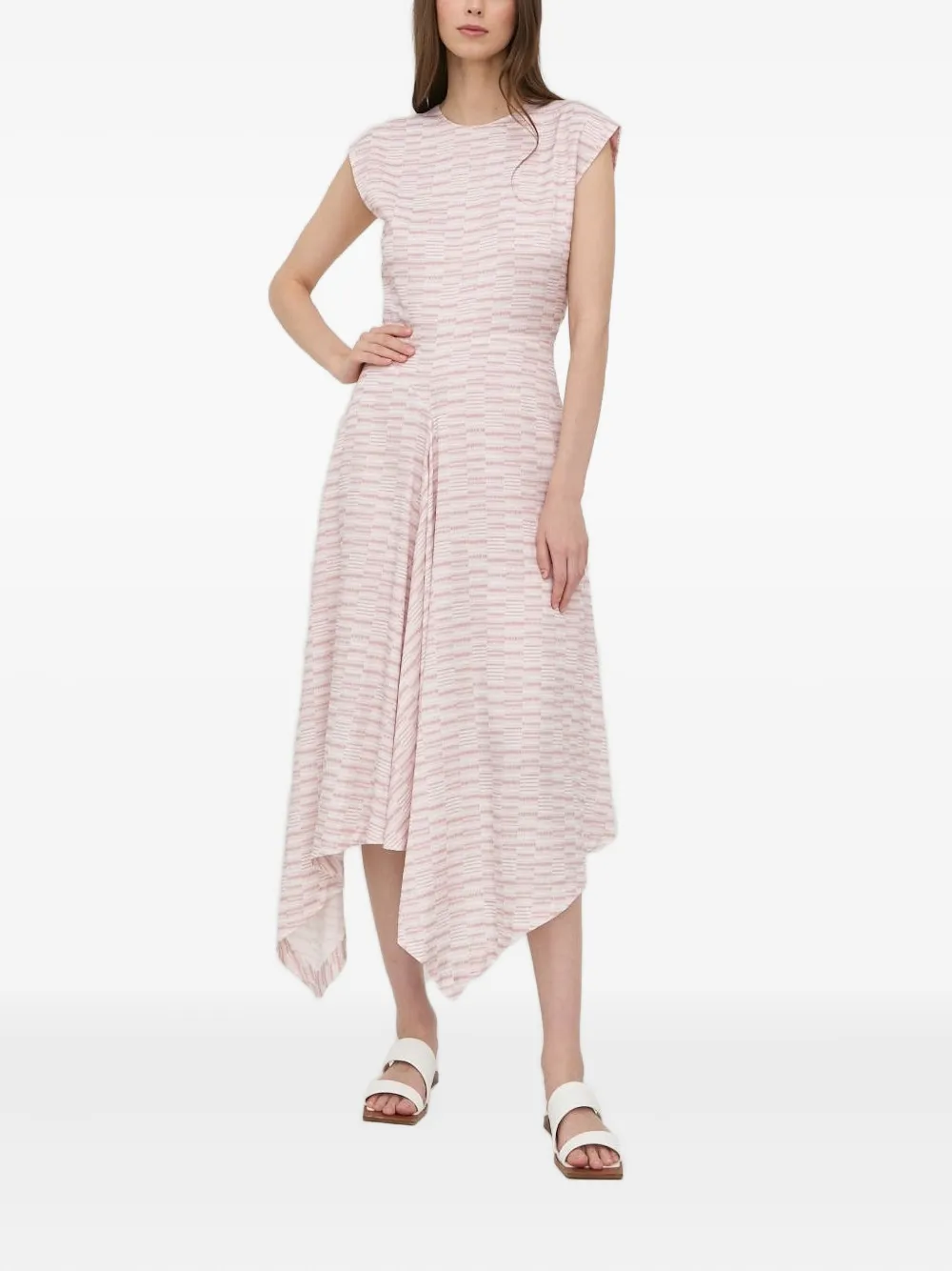 Платье с геометричным узором Tiger Of Sweden, розовый
Платье с геометричным узором Tiger Of Sweden, розовый