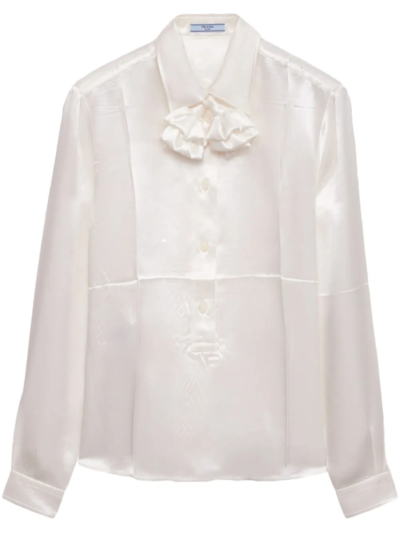 Prada рубашка с вышивкой, белый
Prada рубашка с вышивкой, белый