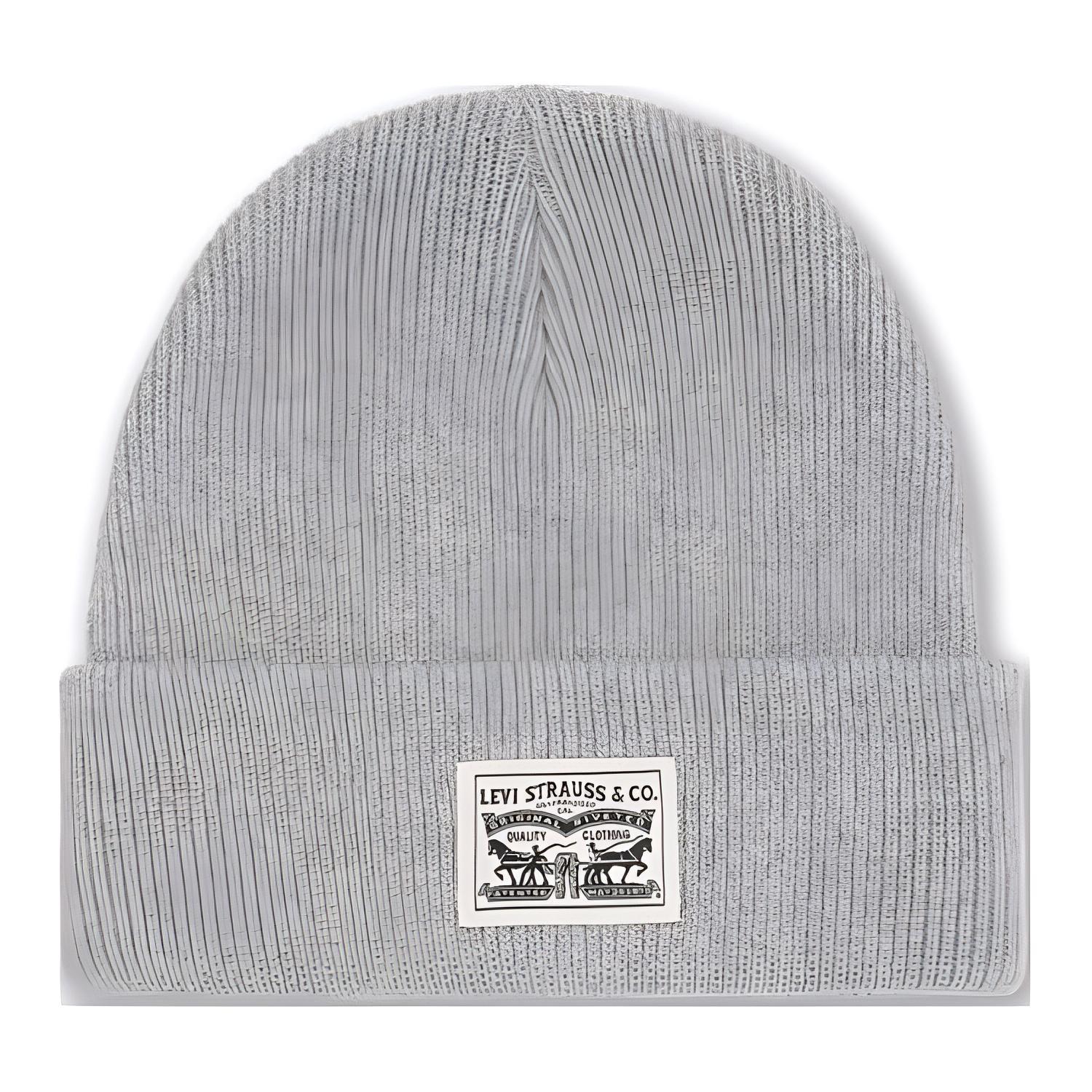 Levis Вязаная шапка Левис унисекс серая, Gray
Levis Вязаная шапка Левис унисекс серая, Gray