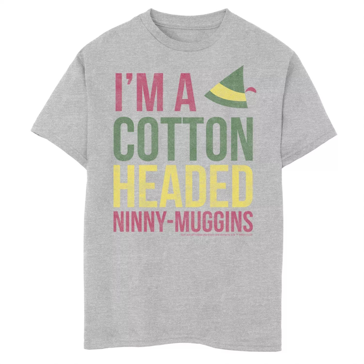 Футболка Ninny-Muggins с надписью Elf I’m A Cotton Headed для мальчиков 8–20 лет Licensed Character
Футболка Ninny-Muggins с надписью Elf I’m A Cotton Headed для мальчиков 8–20 лет Licensed Character