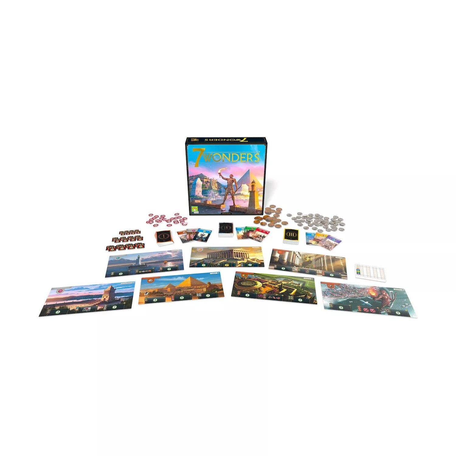 Настольная игра Repos Production 7 Wonders (новое издание) Repos Production
Настольная игра Repos Production 7 Wonders (новое издание) Repos Production