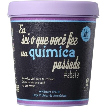 Я знаю, что вы делали на прошлой химии — маска с протеиновой нагрузкой аминокислот (CPA), 230 г, Lola
Я знаю, что вы делали на прошлой химии — маска с протеиновой нагрузкой аминокислот (CPA), 230 г, Lola