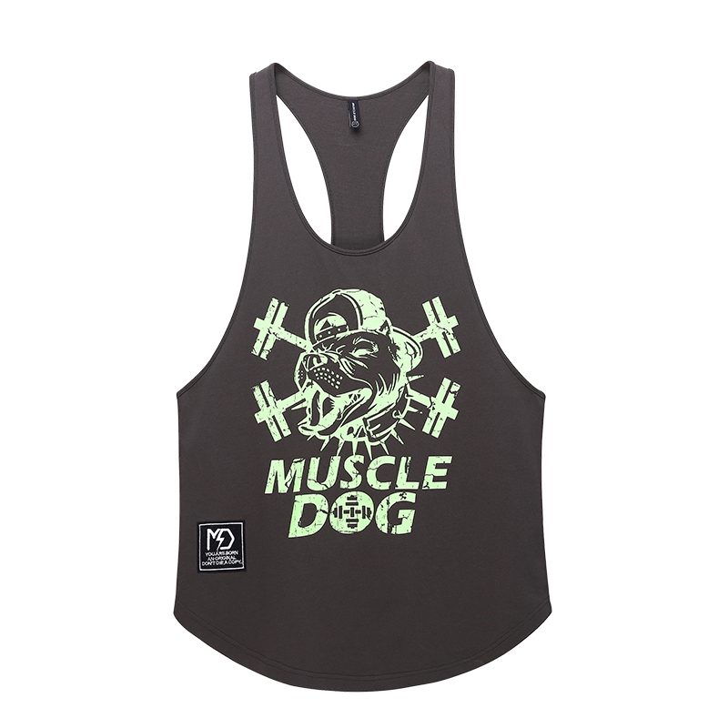Майка Unisex Muscle Dog, темно-серый
Майка Unisex Muscle Dog, темно-серый