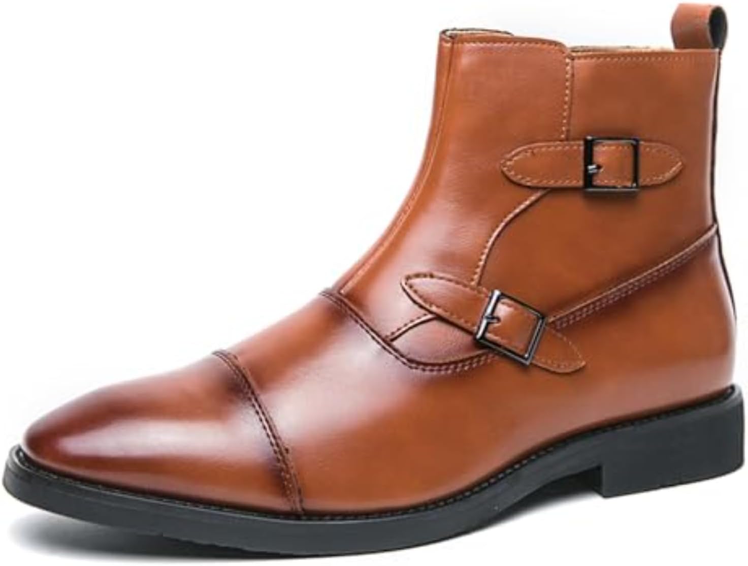 Мужские кожаные классические ботинки Челси с модным двойным ремешком, боковой молнией, черевики-чанка на щиколотку, легкие, удобные высокие оксфорды для деловой, офисной, повседневной и повседневной носки Bwseobg, коричневый
Мужские кожаные классические ботинки Челси с модным двойным ремешком, боковой молнией, черевики-чанка на щиколотку, легкие, удобные высокие оксфорды для деловой, офисной, повседневной и повседневной носки Bwseobg, коричневый