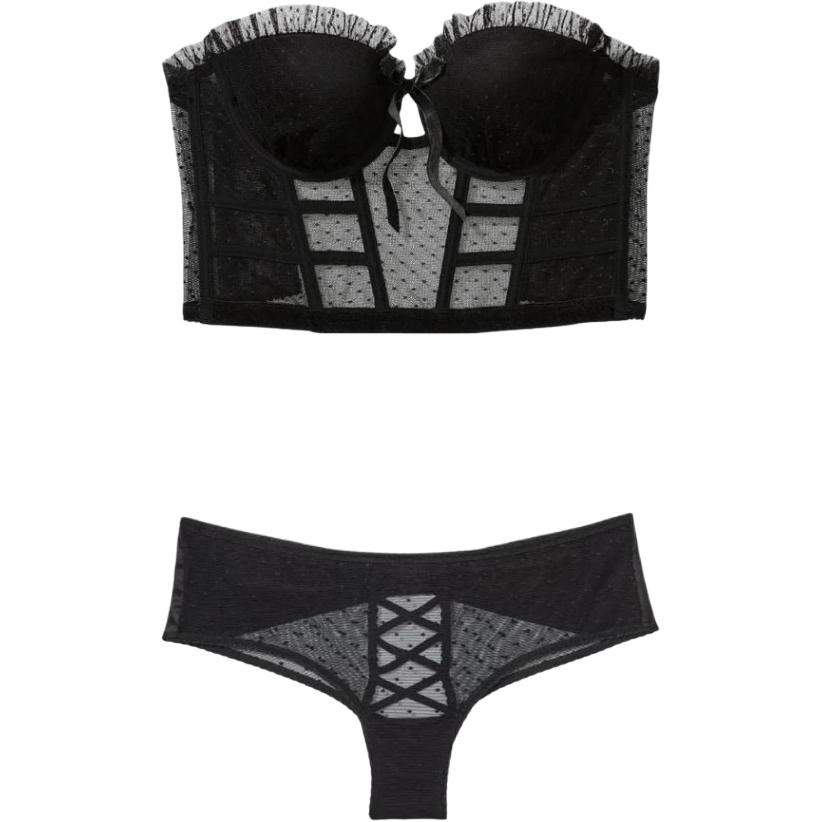 Victoria's Secret Женский комплект нижнего белья черный
Victoria's Secret Женский комплект нижнего белья черный