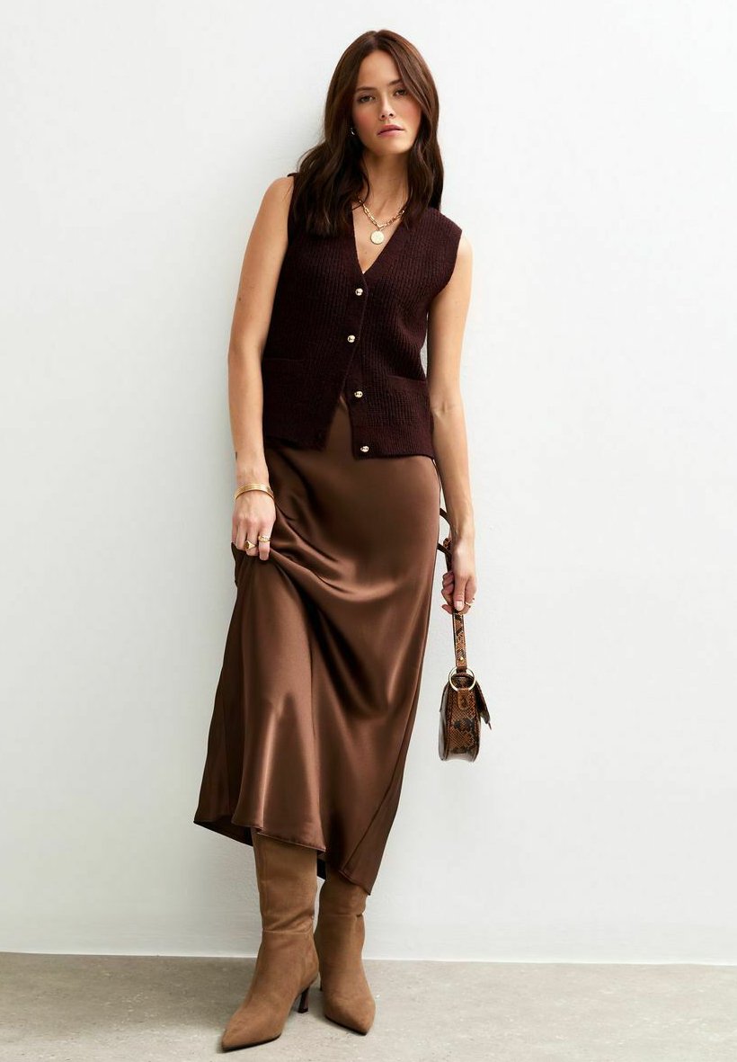 Юбка New Look BIAS CUT MIDI, Dark Brown
Юбка New Look BIAS CUT MIDI, Dark Brown