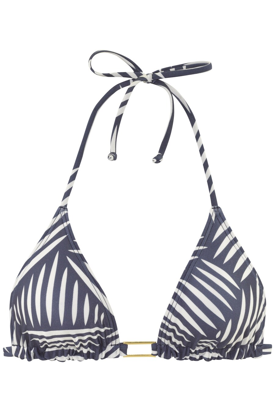 Треугольный бикини-топ LASCANA, морской синий 
Треугольный бикини-топ LASCANA, морской синий