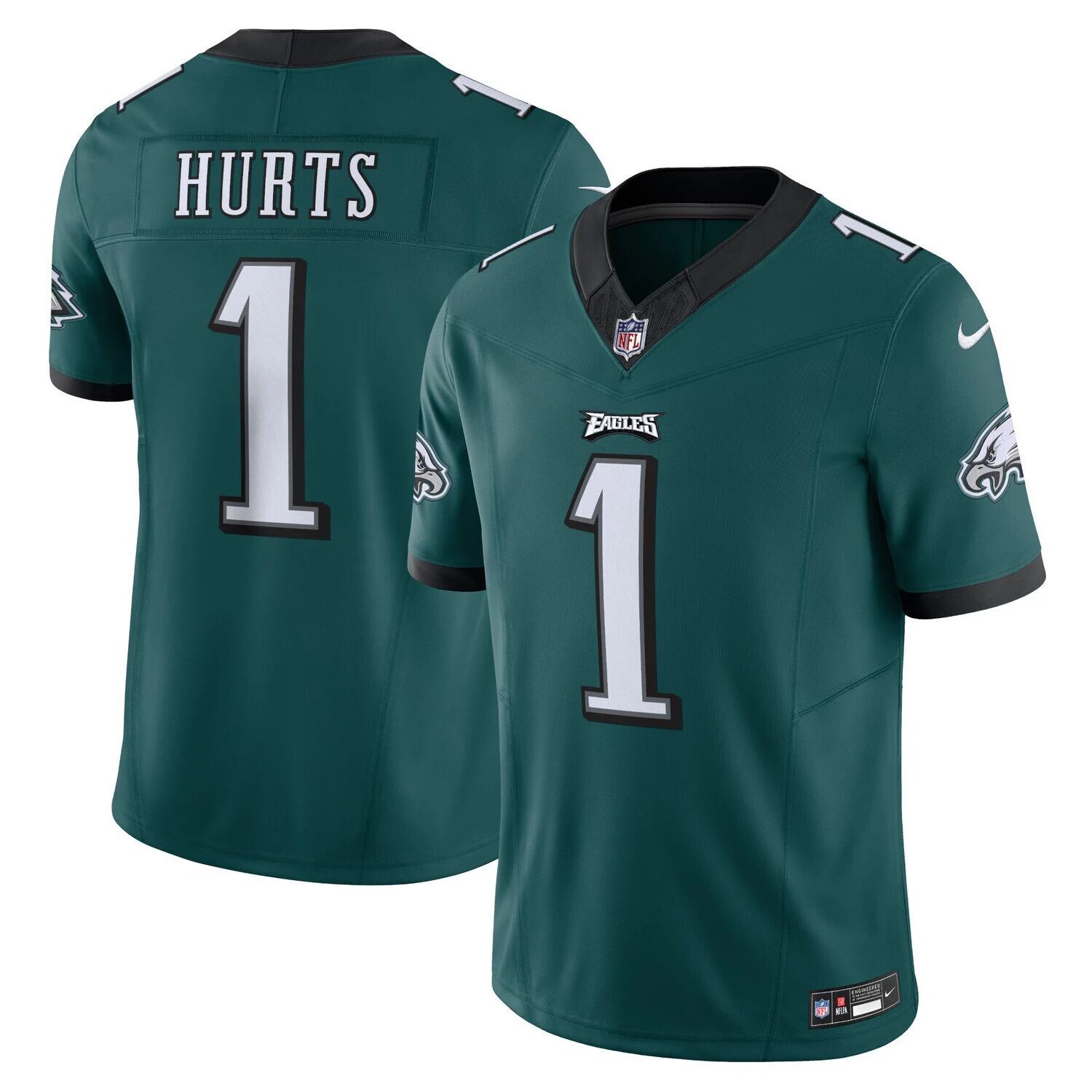 Мужские кроссовки Nike Jalen Hurts Midnight Green Philadelphia Eagles Vapor F.U.S.E. Ограниченный Джерси 
Мужские кроссовки Nike Jalen Hurts Midnight Green Philadelphia Eagles Vapor F.U.S.E. Ограниченный Джерси