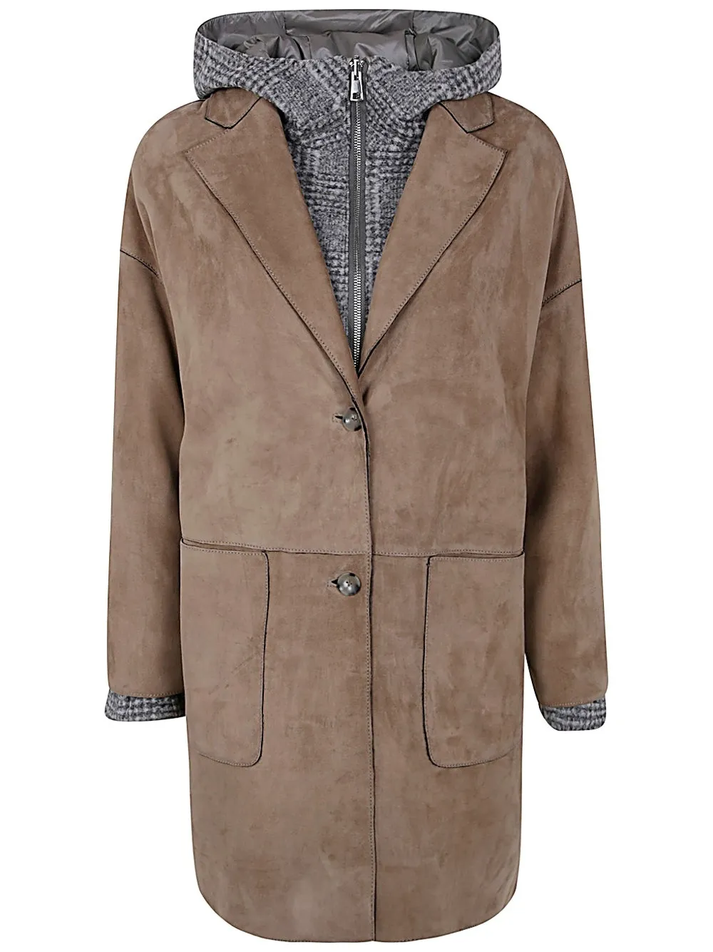 Замшевый тренчкот The Jackie Leathers, коричневый
Замшевый тренчкот The Jackie Leathers, коричневый