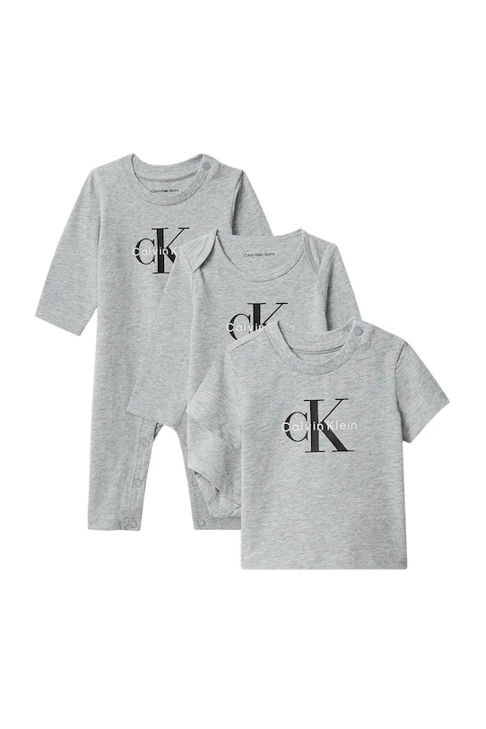 Детский набор из 3 предметов Calvin Klein Jeans, серый
Детский набор из 3 предметов Calvin Klein Jeans, серый