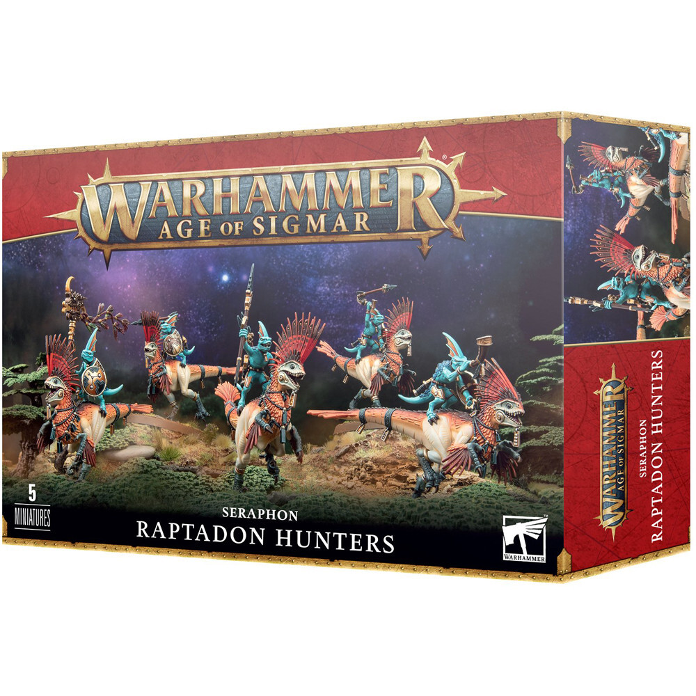 Миниатюра Games Workshop Warhammer Age of Sigmar: Seraphon - Raptadon Hunters
Миниатюра Games Workshop Warhammer Age of Sigmar: Seraphon - Raptadon Hunters