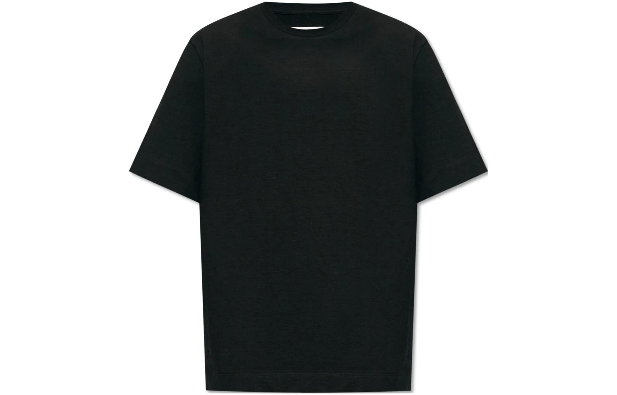 Футболка с круглым вырезом из хлопка JIL SANDER, черный
Футболка с круглым вырезом из хлопка JIL SANDER, черный