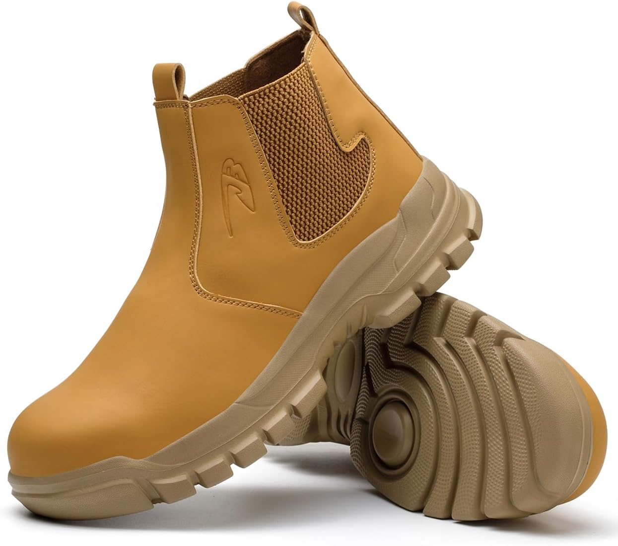 Мужские защитные ботинки Micoklinlin с металлическим носком, водонепроницаемые, кожаные челси, устойчивые к проколам, без шнурков, ботинки, желтый
Мужские защитные ботинки Micoklinlin с металлическим носком, водонепроницаемые, кожаные челси, устойчивые к проколам, без шнурков, ботинки, желтый