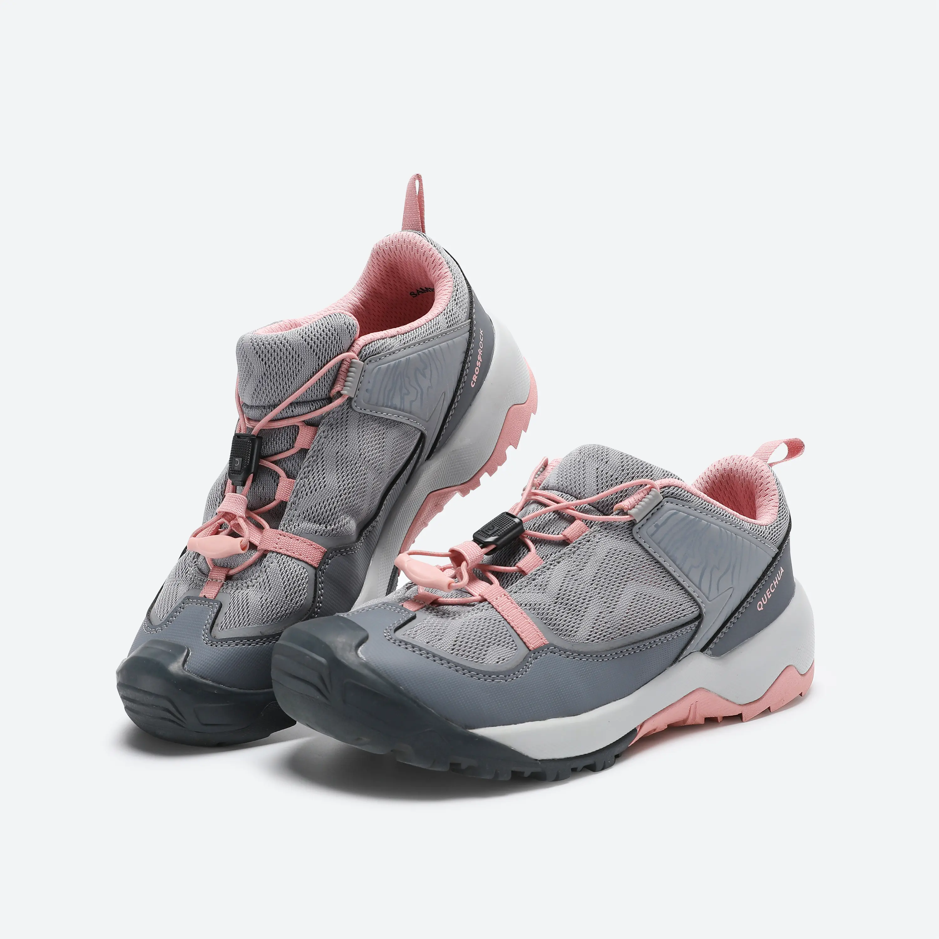 Женские горные треккинговые ботинки Quechua с амортизацией и износостойкой подошвой на шнуровке
Женские горные треккинговые ботинки Quechua с амортизацией и износостойкой подошвой на шнуровке